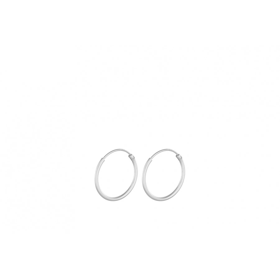 Ohrring - Micro Plain Hoops von Pernille Corydon