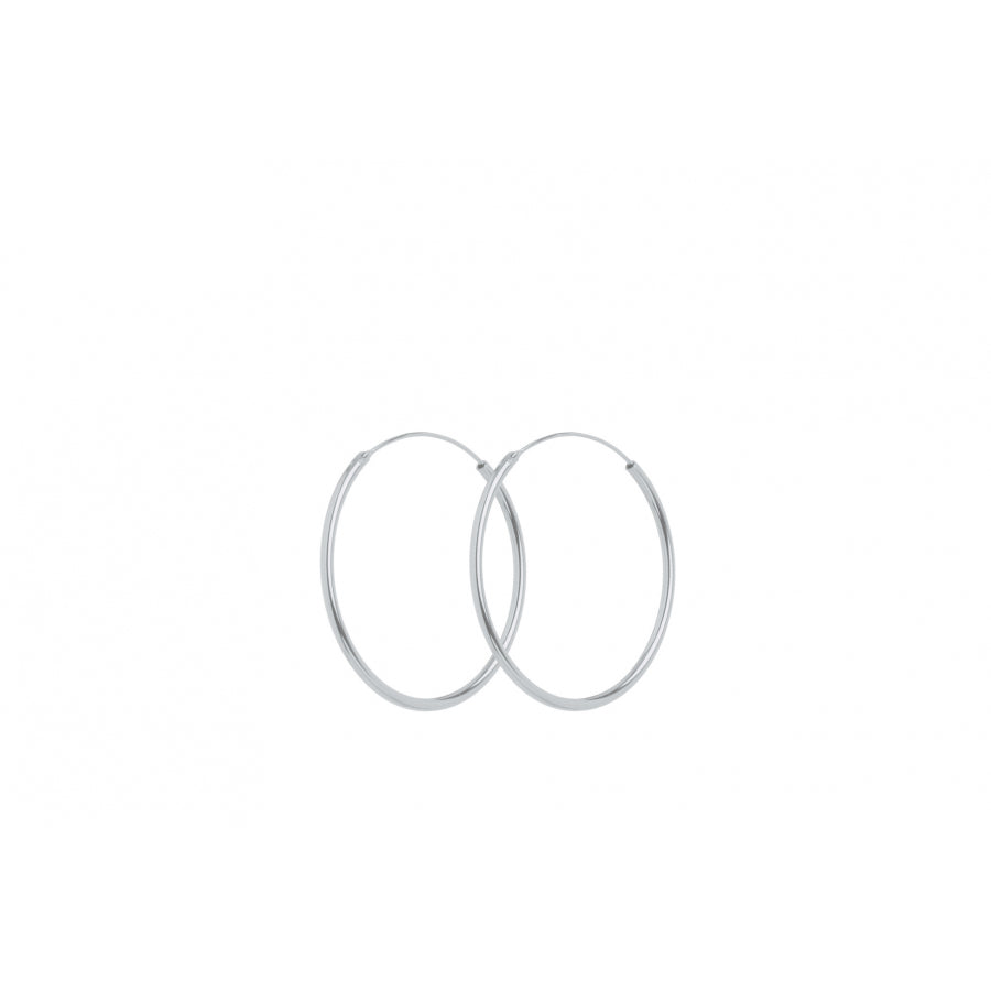 Ohrring - Plain Hoops von Pernille Corydon