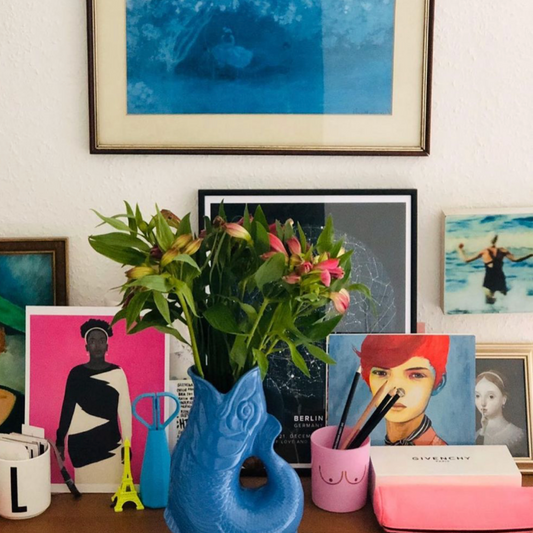 Homeware - Karaffe von GluckiGluck - Meeresblau