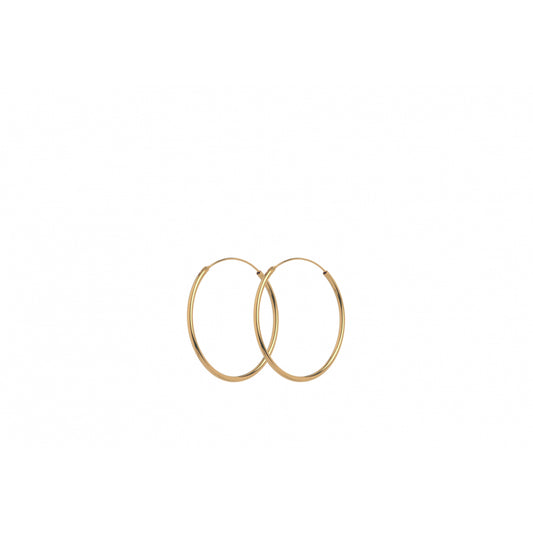 Ohrring -  Mini Plain Hoops von Pernille Corydon