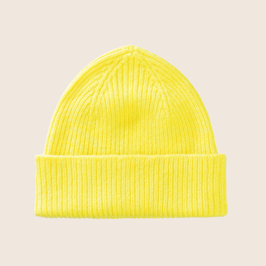 Mütze - Beanie von Le Bonnet - Acid Yellow